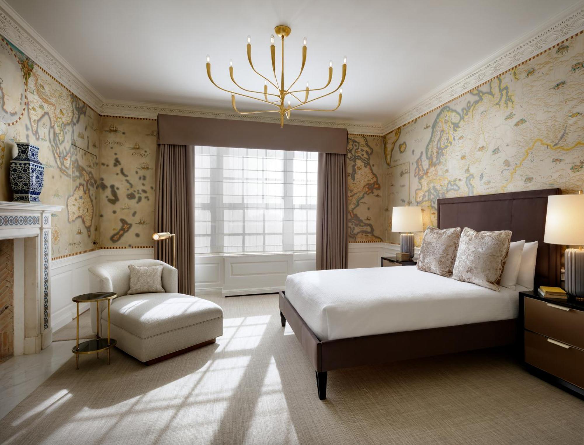 Готель Fairmont Сан-Франциско Екстер'єр фото A bedroom at the hotel