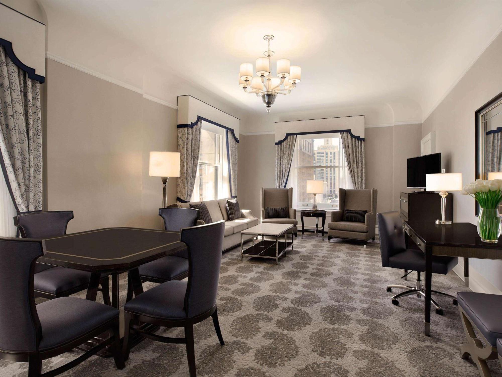 Готель Fairmont Сан-Франциско Екстер'єр фото A suite at the Waldorf Astoria Washington DC